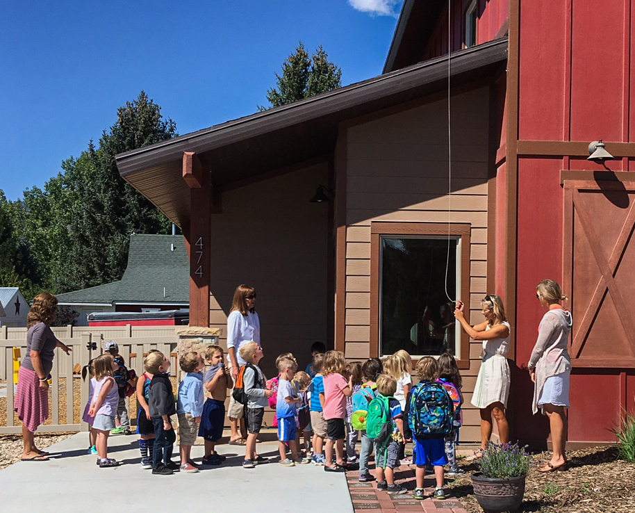 Ringing Bell First Day of School