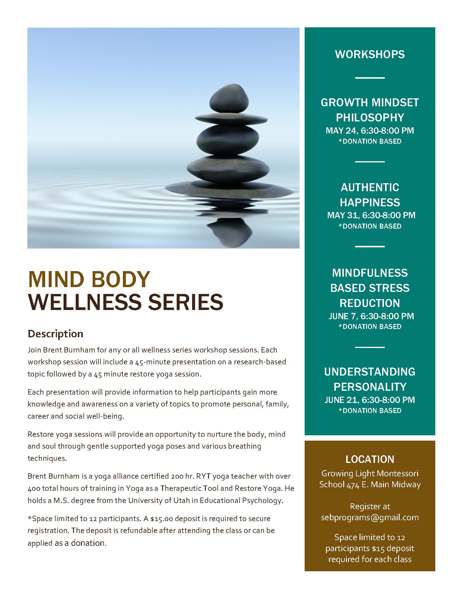 Wellness Series Flyer